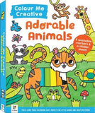 Colour Me Creative: Adorable Animals - Colouring Set