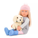 Our Generation: 18" Doll & Puppy Set - Megan