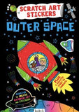 Scratch Art Sticker Fun - Outer Space