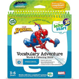 LeapFrog: LeapStart 3D Book - Marvel Spiderman Vocabulary Adventure 3D Activity Book
