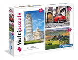 Multi-Puzzle: Italy (3x1000pc Jigsaw)
