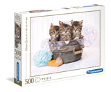 Kittens and Soap (500pc Jigsaw)