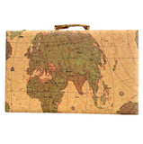 Backgammon: Brown World Map Case