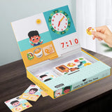 Learn To Tell Time - Magnetic Learning Box