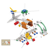 Metal Construction Set - Helicopter (238 pieces)