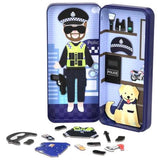 Mier Education: Magnetic Puzzle Box - Police Officer