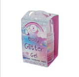 Pink Poppy: To the Moon Roll on Body Glitter Gel - Pale Pink