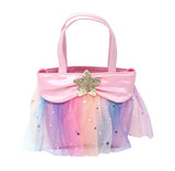 Pink Poppy: Pastel Rainbow Tutu Bucket Bag