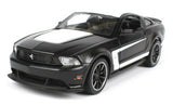 Maisto Design: 1:24 Diecast Vehicle - Ford Mustang Boss 302 (Black)