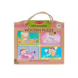 Melissa & Doug: Little Princesses Wooden Puzzle