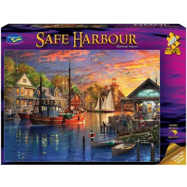 Safe Harbour: Harbour Sunset (1000pc Jigsaw)