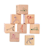 IS Gift: Wooden Yoga Dice Set