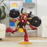 Marvel Avengers: Bend & Flex Flex Rider - Iron Man