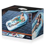 Bestway: CoolerZ Cool Days Inflatable Lounger with Built-in Drinks Holder