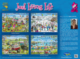 Just Living Life: Set of Four (1000pc Jigsaws)