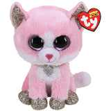 TY: Beanie Boo - Fiona Cat Pink