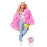 Barbie: Extra Doll - Pink Coat (Unicorn Pig)