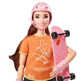 Barbie Careers: Tokyo Olympic Games Doll - Skateboarder