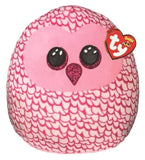 TY: Squish A Boos - Pinky Owl (Small Plush)