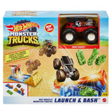 Hot Wheels: Monster Trucks - Launch & Bash Playset