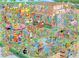 Jan van Haasteren: Children's Birthday Party (1000pc Jigsaw)