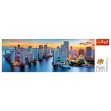 Panorama: Miami After Dark (1000pc Jigsaw)