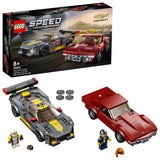 LEGO Speed Champions: Chevrolet Corvette C8.R Race Car & 1968 Chevrolet Corvette - (76903)