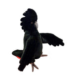 Hansa: Black Cockatoo - Plush Puppet (49cm)