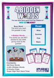 4-Bidden Words (Card Game)
