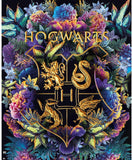Harry Potter: Flora Hogwarts Crest (1000pc Jigsaw)