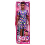 Barbie: Fashionistas - Ken Doll (Purple All Over Printed Shirt)
