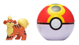 Pokemon: Clip-N-Go Ball - Growlithe