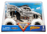Monster Jam: 1:24 Scale Diecast Truck - White Dragon