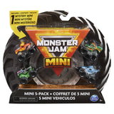 Monster Jam: Mini Scale - 5-Pack
