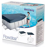 Bestway Flowclear - PVC Pool Cover (9'3" x 6'5"/2.82m x 1.96m)