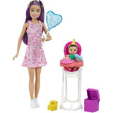 Barbie: Skipper Babysitters Inc. - High Chair (Purple Hair)