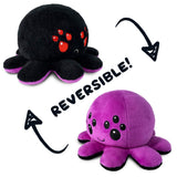 TeeTurtle: Reversible Plushie - Spider (Black/Purple)