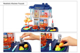 Essentials For You: Kids Little Kitchen Playset (Blue)