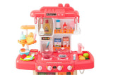 Kids Little Kitchen Playset (Pink)