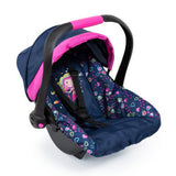 Bayer: Deluxe Car Seat With Cannopy - Navy Mermaid