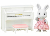 Sylvanian Families - Rabbit Sister with Piano Set