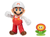 Super Mario: 12cm Articulated Figure - Fire Mario