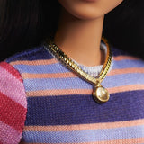 Barbie: Fashionistas Doll - Striped Dress