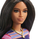 Barbie: Fashionistas Doll - Striped Dress