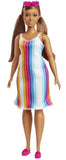 Barbie: Loves the Ocean Doll - Rainbow Stripe Dress
