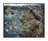 The Witcher 3: Wild Hunt - Northern Realms Map (1000pc Jigsaw)