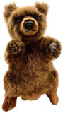 Hansa: Brown Bear - Plush Puppet (33cm)