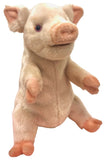 Hansa: Pig - Plush Puppet (25cm)