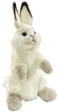 Hansa: White Bunny - Plush Puppet (34cm)