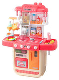Kids Little Kitchen Playset (Pink)
